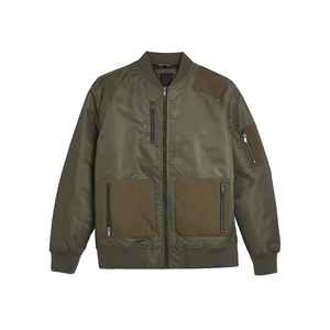 ACTIVE ENTERPRISES Chaqueta Bomber de Motocicleta Ecológica para Hombre, de Verano, Poliéster/Algodón, Cuello Redondo, Estilo Pullover - Product Image 1