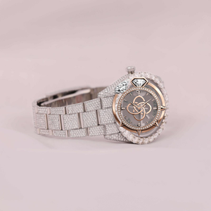 Reloj de Lujo para Hombre con Diamantes Moissanite de Alta Gama, Piedras VVS, Pulsera Completa con Incrustaciones - Product Image 2