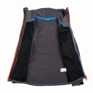 Chaqueta Deportiva de Invierno Unisex, Impermeable, Cortavientos, con Cuello Alto y Mangas Largas, de Lona Recubierta y Tejido Soft Shell - Product Image 4