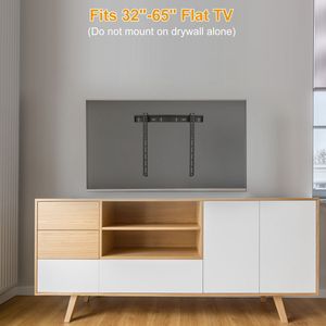 Supporto a Parete per TV, Staffa per TV Piatta, Supporto da Parete per TV da 32-65 Pollici, Distanza Massima tra Fori 400mm, Capacità 30 kg, Prodotti per Montaggio TV e Carrelli - Product Image 3