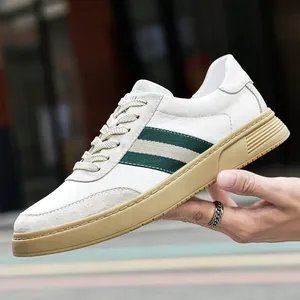 Zapatos Casuales de Marca 2026 para Hombre, Zapatos de Cuero Genuino, Vulcanizados, Antideslizantes, para Caminar, Zapatillas de Moda para Hombre, Suaves - Product Image 2