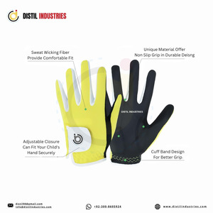 Guantes de Golf Deportivos Unisex de Piel Cabretta para Mano Izquierda, Antideslizantes, Transpirables, Ligeros, con Correa de Muñeca Ajustable, Nueva Llegada, Calidad Garantizada - Product Image 2