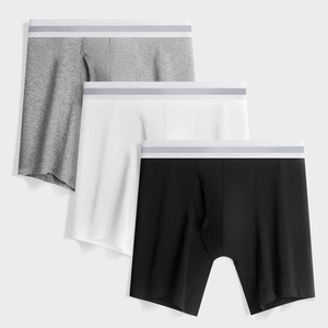 Calzoncillos Bóxer de Algodón Elástico para Hombre, Precio al por Mayor, Calidad Premium, Ecológicos, Transpirables, de Talle Alto, Cómodos - Product Image 4