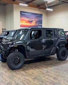 Black Camouflage Electric <b>UTV</b> Four Door Off Road Vehicle Crossover Quad Bike Utility Ranger - Product Image 1