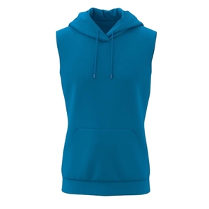 Hoodie sans manches personnalisable pour femme – Coton respirant de haute qualité – Vêtement d'extérieur décontracté et tendance pour femme - Product Image 1