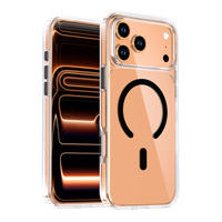 Étui pour iPhone 15 Pro Max, transparent, magnétique, fin, antichoc, en acrylique, pour iPhone 16 15 14 13 Pro Max, vente en gros