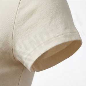 Camiseta Corta de Color Personalizado para Mujer, Camiseta Deportiva de Manga Corta de Algodón, Prenda Informal con Diseño Personalizado para Mujer - Product Image 6