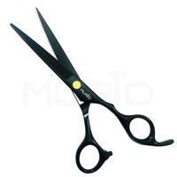 Ciseaux de coiffure professionnels pour salons de barbier – Ciseaux de coupe de cheveux, de barbe et de moustache ultra-affûtés – Ciseaux de barbier haut de gamme