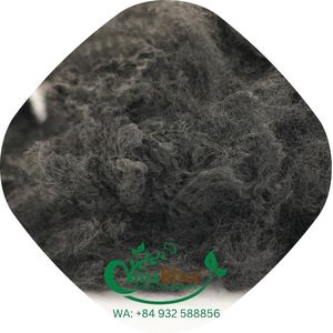 เส้นใยโพลีเอสเตอร์รีไซเคิล Vinafiber 6D SD สีดำ เกรด GRS ทนไฟ ใช้สำหรับแผ่นรองที่นอน ผ้าไม่ทอ - Product Image 6
