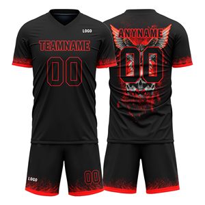 ชุดฟุตบอลทีมแบบกำหนดเองพร้อมโลโก้พิมพ์ลายแบบ Sublimation ผู้ผลิตขายส่ง - Product Image 4