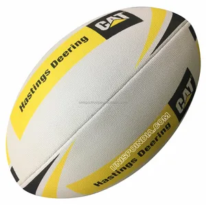 Pelota de Rugby de goma sintética, balón deportivo de Rugby, de larga duración con agarre y vejiga, novedad - Product Image 1