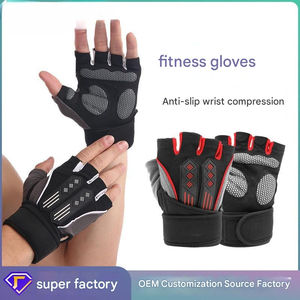 High Performance Winter Outdoor Half Finger Non-Slip Lightweight Unisex <b>Cycling</b> Gloves Breathable - Product Image 6