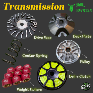 Taiwan OEM Racing Drive Components for CYGNUS BWS125 Models - Product Image 1