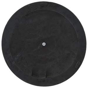 Base de parasol ronde en polyrésine noire de 41,9 lb pour parasols et supports de terrasse - Product Image 5