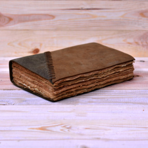 Real <b>Leather</b> Handmade Custom Size Journal Full Grain Genuine <b>Leather</b> Unlined Cotton Blank Pencil Painting Paper <b>Leather</b> bound - Product Image 5