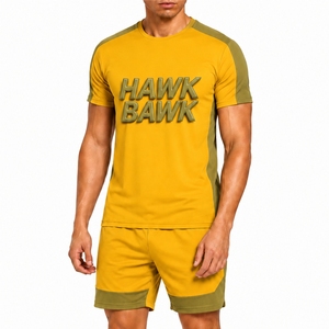 Men’s Casual T Shirt <b>Shorts</b> <b>Set</b> Modern <b>Short</b> Sleeve Matching Summer <b>Set</b> Everyday Casual Wear Custom Design T Shirt <b>Shorts</b> <b>Set</b> - Product Image 1