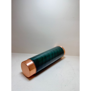 Pure Copper Water Bottle for Ayurvedic Wellness Leak-Proof Design Premium Handcrafted Seamless Vessel for Yoga Home & Office - Product Image 5