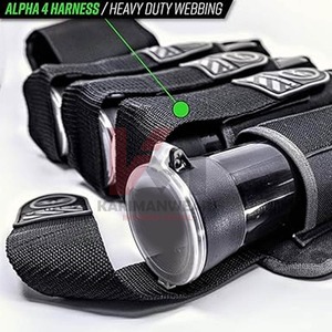 Ceinture de transport de chargeurs de paintball de haute qualité 4+1 4+3, harnais tactique réglable, porte-chargeurs, équipement de paintball Speedball, sports de plein air - Product Image 5