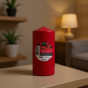 VELA TACO Red Aroma Ceramic Electric Diffuser <b>Candle</b> for <b>Household</b> Use - Product Image 3