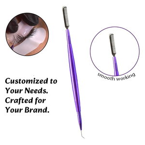 Herramientas Separadoras de Pestañas para Lifting de Pestañas Color Morado, Acero Inoxidable de Alta Calidad, Herramientas para Lifting de Pestañas con Logotipo y Color Personalizados - Product Image 6
