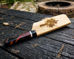 New Arrival Prestige Blades Handmade Ambidextrous Carbon Steel Chef <b>Knives</b> Brushed Finish Customized Packing <b>Sharp</b> Blade - Product Image 3