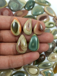 Pierres précieuses en vrac de Jaspe Impérial, cabochons naturels, pierres à facettes, cristaux de guérison, fournisseur en gros, export - Product Image 4