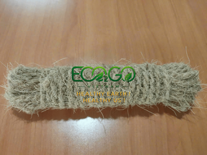 Natural Brown Coco <b>Net</b> Anti-UV Shade Sail Rectangle Woven Coconut Fiber Garden Attachable Points Metal Hanger - Product Image 3