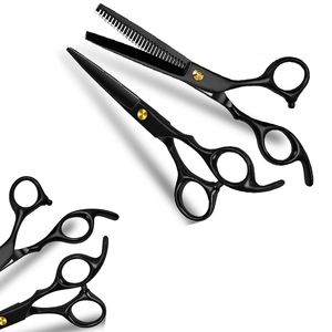 Kit de Barbería Profesional Completo para Diestros, Tijeras de Acero Inoxidable SAAR GLOBAL SURGICAL 6CR13, Grado A+, 30 Dientes, Punta Cerrada y Afilada - Product Image 2