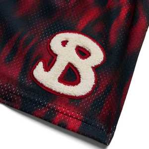 Shorts de rugby personnalisés en polyester pour hommes, avec poches zippées, sublimation, double couture, unisexe, ODM - Product Image 5