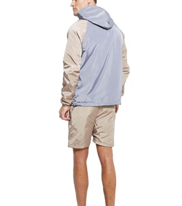 เสื้อแจ็คเก็ตกันลมแฟชั่นสตรีทแวร์สำหรับผู้ชายไซส์ใหญ่ ออกแบบเองได้ สำหรับวิ่งกลางแจ้ง - Product Image 1