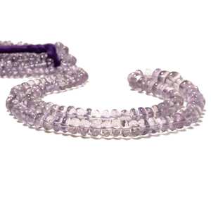 Cuentas Redondas Lisas de Amatista Rosa, Hilo de Amatista Natural para la Fabricación de Joyas DIY - Product Image 3