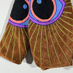 Chaleco Acolchado Hecho a Mano en India, Ecológico, 100% Algodón, Otoño/Invierno y Chaqueta Corta Reversible Estilo Boho para Festivales - Product Image 3