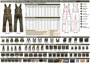 Pantalones y petos de caza para hombre |   Camuflaje Verde Oliva - Seis Colores |   Tela Elástica en Cuatro Direcciones |   Pantalones de Trabajo con Tirantes Ajustables | - Product Image 6