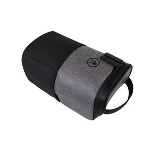 Premium <b>Splicing</b> Business Bucket Toiletry Bag Business Casual Style Zipper <b>Machine</b> Sewing Oxford Fabric Panelled Pattern - Product Image 6