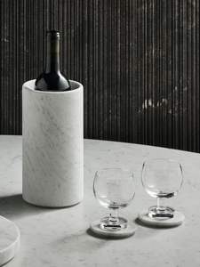 Porta Botellas de Vino de Mármol, Diseñado con Mármol Natural de Primera Calidad, Aspecto Elegante, Moderno y Lujoso, Resistente, Duradero, Decorativo para Mesa - Product Image 3
