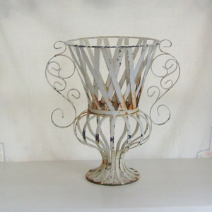 Macetero de Malla de Hierro con Columna para Centros de Mesa de Boda, Macetero de Hierro Hecho a Mano de Alta Calidad para Decoración de Mesa - Product Image 3