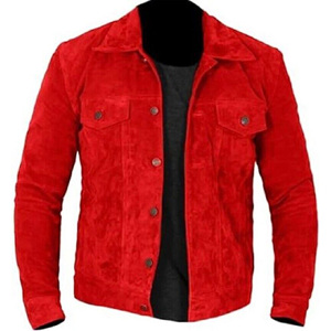 Men'sTop Quality Premium Leather Trucker <b>Jacket</b> <b>Suede</b> Leather Premium Soft Touch Fully Lined Black <b>Suede</b> Jeans Style <b>Jacket</b> - Product Image 3