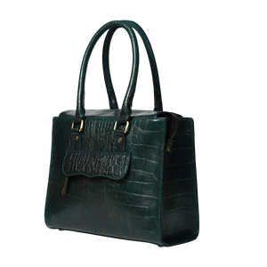 Bolso de Mano Grande de Cuero Genuino con Patrón de Cocodrilo para Hombre, con Logotipo Personalizado de Lujo - Product Image 5
