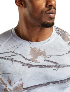 OEM ODM Custom Rash Guard Long Sleeve Sports Compression <b>Shirt</b> With Full Sublimation Printing - Product Image 4