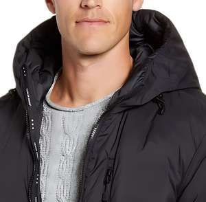 Chaqueta Varsity Ligera Premium para Hombre, Ropa Exterior de Lana, Capucha Resistente al Viento, Abrigo Cálido Resistente al Agua para Clima Frío e Invierno - Product Image 2