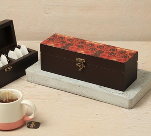 <b>Decorative</b> Eco-friendly Wooden Rectangle <b>Storage</b> Container with Lid Elegant Organizer Case <b>for</b> Keepsake <b>Boxes</b> Desktop Organizer - Product Image 1