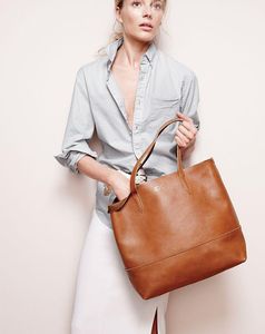 Genuine Leather Tote Bag Women Handbag - Product Image 2