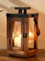 Premium Handmade Wooden <b>Lantern</b> with Polished Wood Finish Decorative <b>Candle</b> Holder for Home Table and Outdoor Decor - Product Image 5