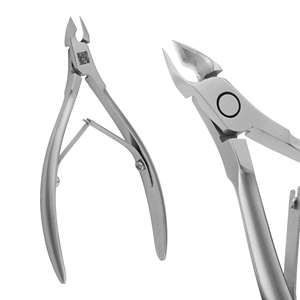 STAHLMANN PRO. Customized Professional Stainless Steel Dull Finish Sharp Blade Wide Jaw Opening Cuticle Nipper Finger <b>Toe</b> Nail - Product Image 2