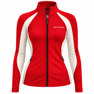 Chaqueta ecuestre personalizada de alta calidad para mujer, camisa premium con cremallera y manga larga para equitación y salto. - Product Image 4