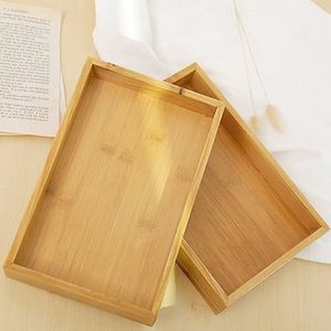 Bandeja de Servir de Madera Contemporánea y Duradera con Color Natural, Tamaño Personalizado para una Elegante Exhibición en la Mesa de Centro, Funcional para Servir Alimentos - Product Image 5