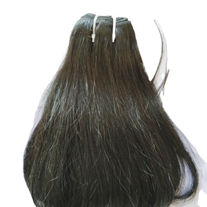 ผมต่อสำหรับ100% ผมดิบสีธรรมชาติเป็นมัดผมมนุษย์แบบยืด - Product Image 3