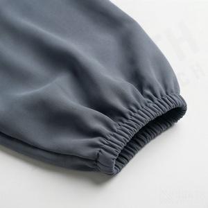 Collection de l'Aïd Ramadan en gros du fabricant : Robe Abaya à silhouette droite, motif uni, tenue islamique pour célébrations - Product Image 5