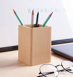 Porte-crayons en bois, support à stylos en bois - Product Image 4