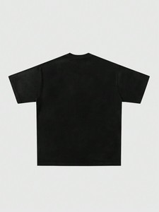 เสื้อเชิ้ตผู้ชายทรงบ็อกซี่ผ้าฝ้ายหนาน้ำหนัก 300 GSM สไตล์สตรีทแวร์แบบโอเวอร์ไซส์  รับผลิตตามแบบ OEM พร้อมงานปักลายแบบดิสเทรส  ขายส่งจากผู้ผลิต - Product Image 3